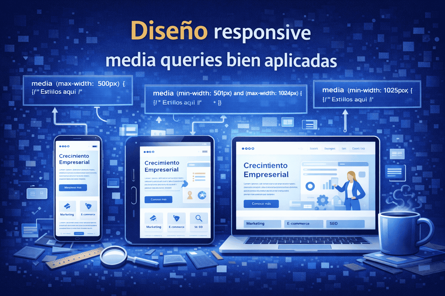 Diseño responsive: media queries bien aplicadas (de verdad)